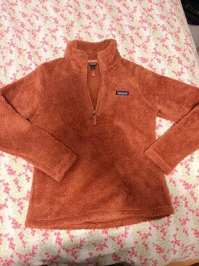 Patagonia Los Gatos Russet Fleece 1/4 Zip Pullover